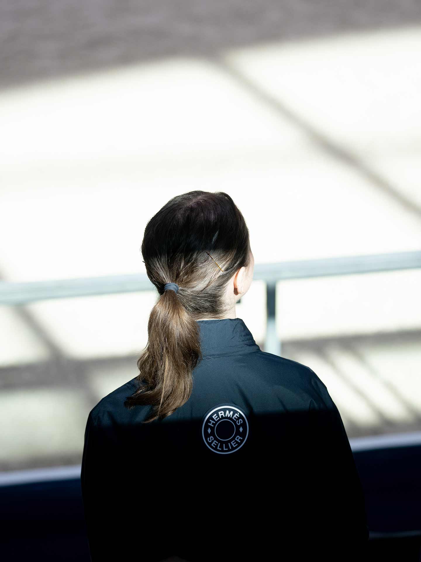 Saut Hermès au Grand Palais Éphémère 2022 Jessica Rodrigues @ Hermès 2022