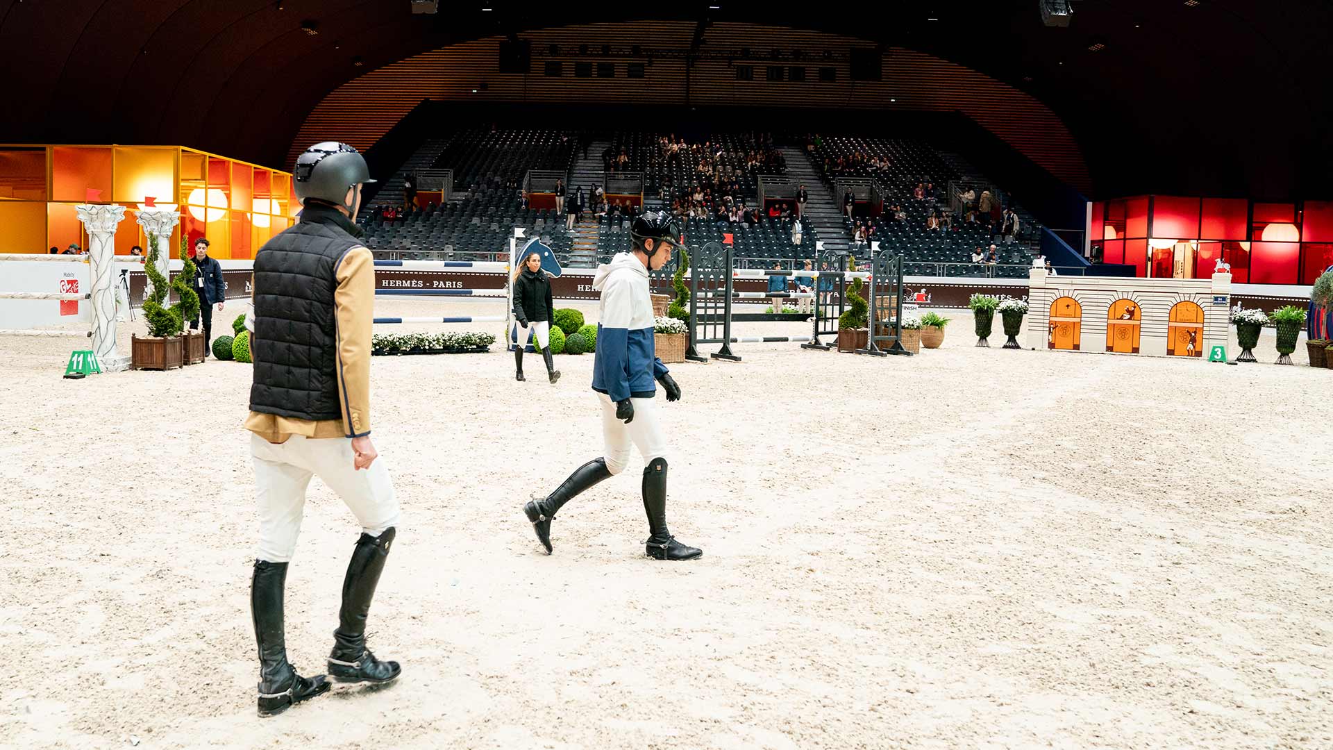 Saut Hermès au Grand Palais Éphémère 2022 Jessica Rodrigues @ Hermès 2022