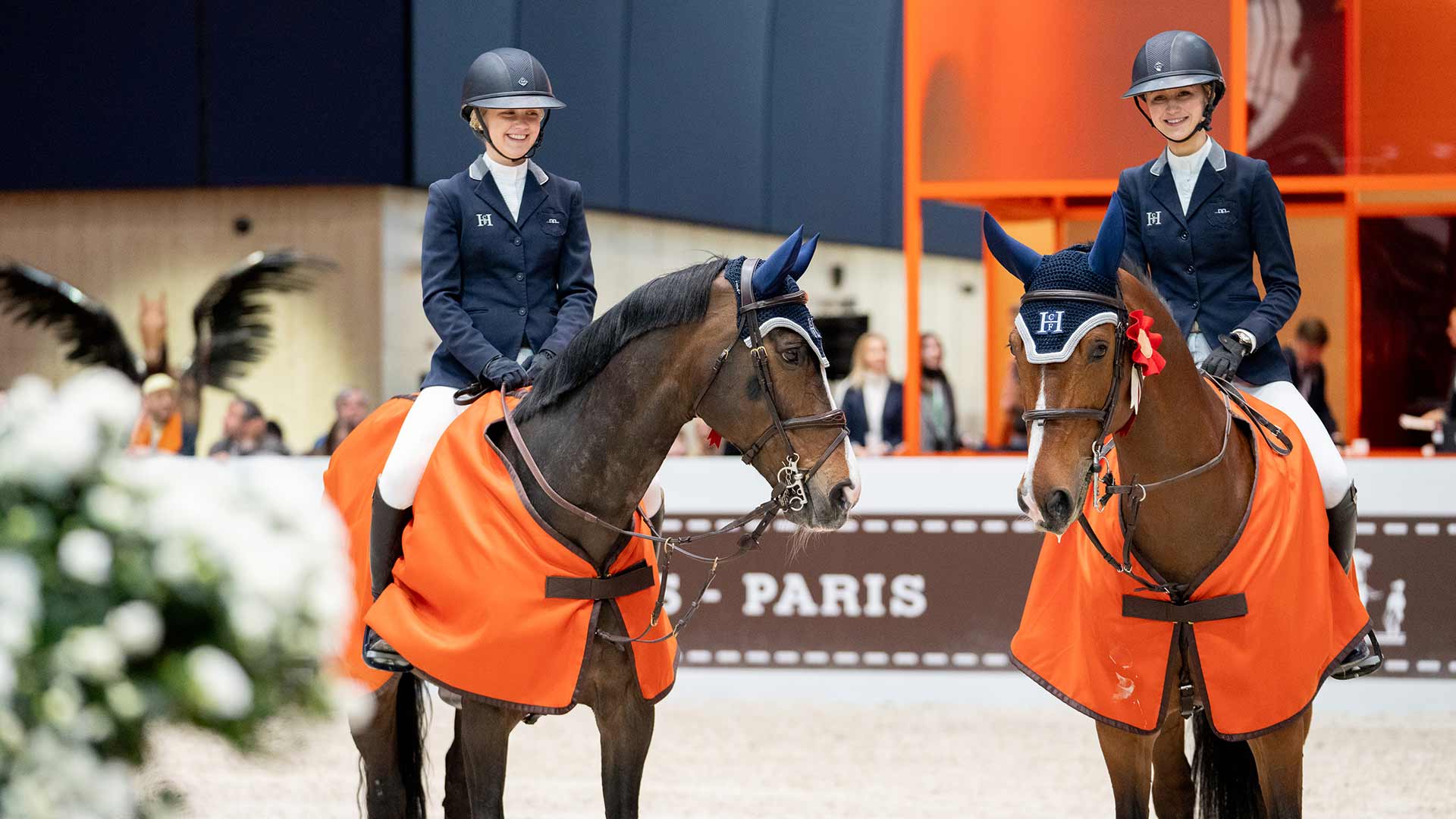 Scarlett CHARLES (GB) - Lordanos Junior / Sienna CHARLES (GB) - Ornellaia - LES TALENTS HERMÈS CSIU25-A Jessica Rodrigues @ Hermès 2022