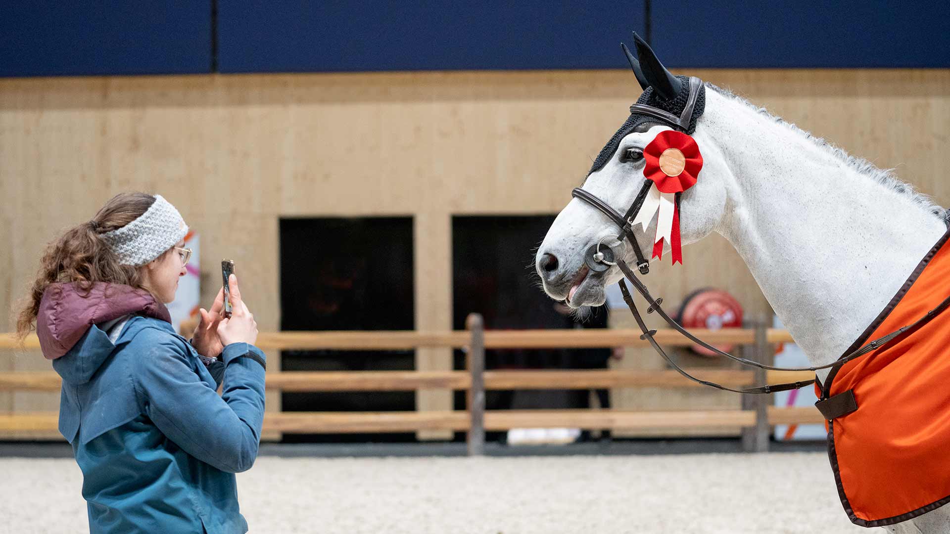 Saut Hermès au Grand Palais Éphémère 2022 Jessica Rodrigues @ Hermès 2022
