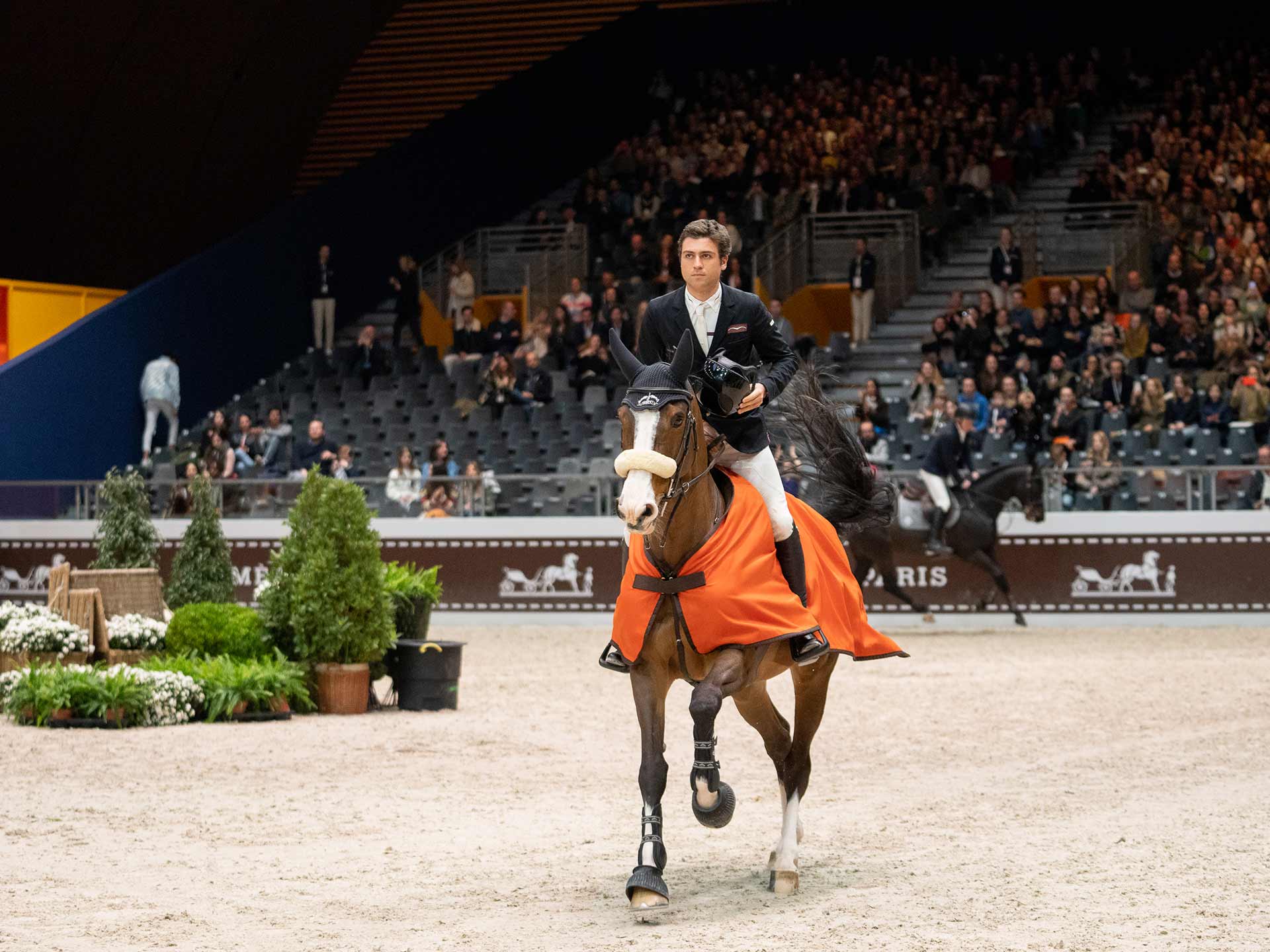 Edward LEVY (FR) - Rebeca LS - Prix du 24 Faubourg CSI 5* Jessica Rodrigues @ Hermès 2022