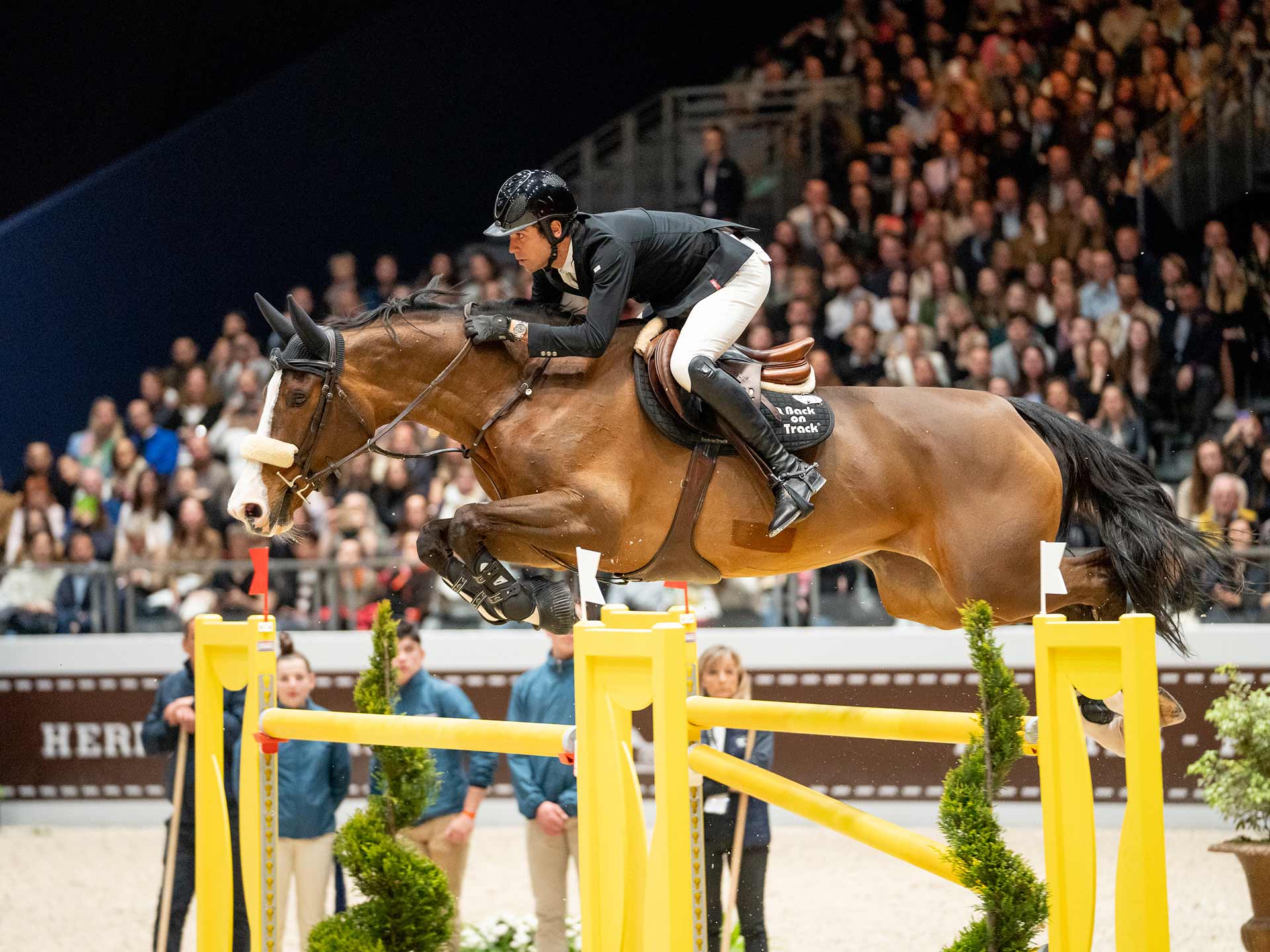 Edward LEVY (FR) - Rebeca LS - Prix du 24 Faubourg CSI 5* Jessica Rodrigues @ Hermès 2022