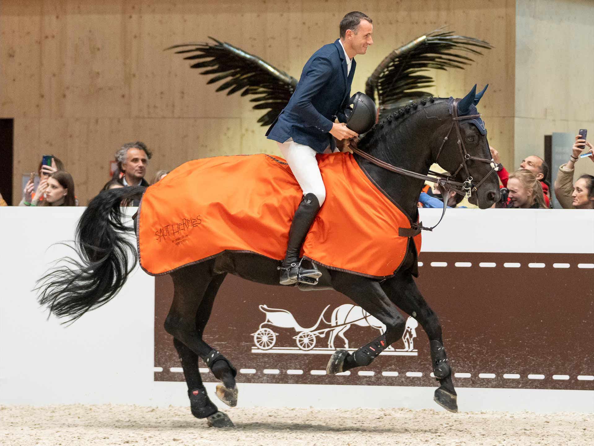 Gregory WATHELET (BEL) - Iron Man Van De Padenborre - Le Saut Hermès CSI 5* Jessica Rodrigues @ Hermès 2022