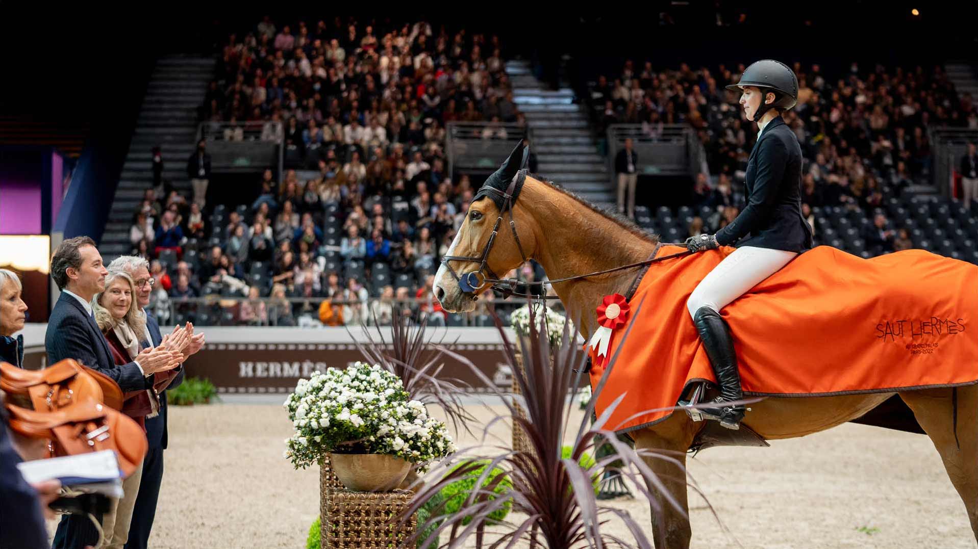 Laura Klein (FR) - Cattleya Plassay - LES TALENTS HERMÈS CSIU25-A Jessica Rodrigues @ Hermès 2022