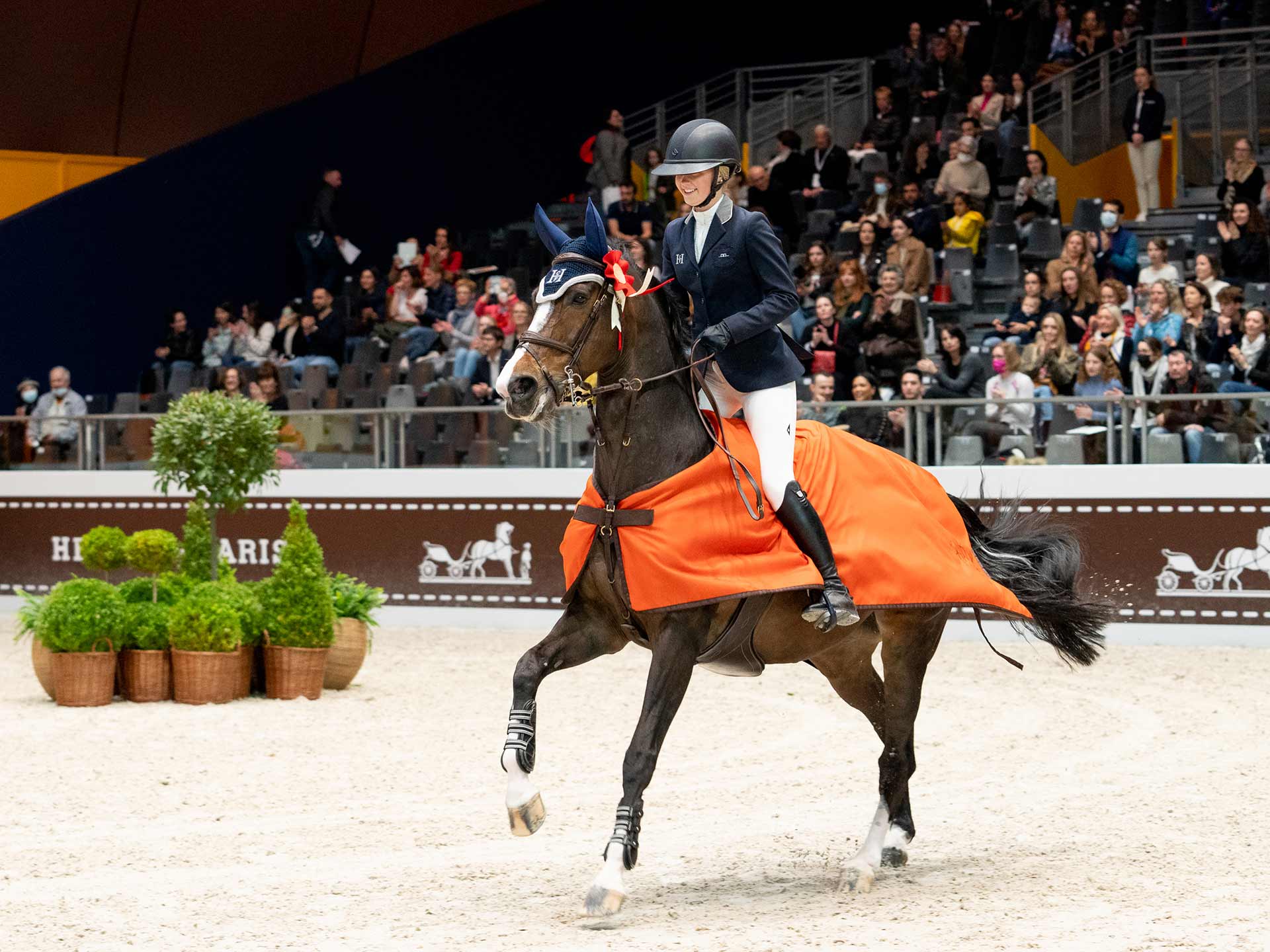 Sienna Charles (GB) - Ornellaia - LES TALENTS HERMÈS CSIU25-A Jessica Rodrigues @ Hermès 2022