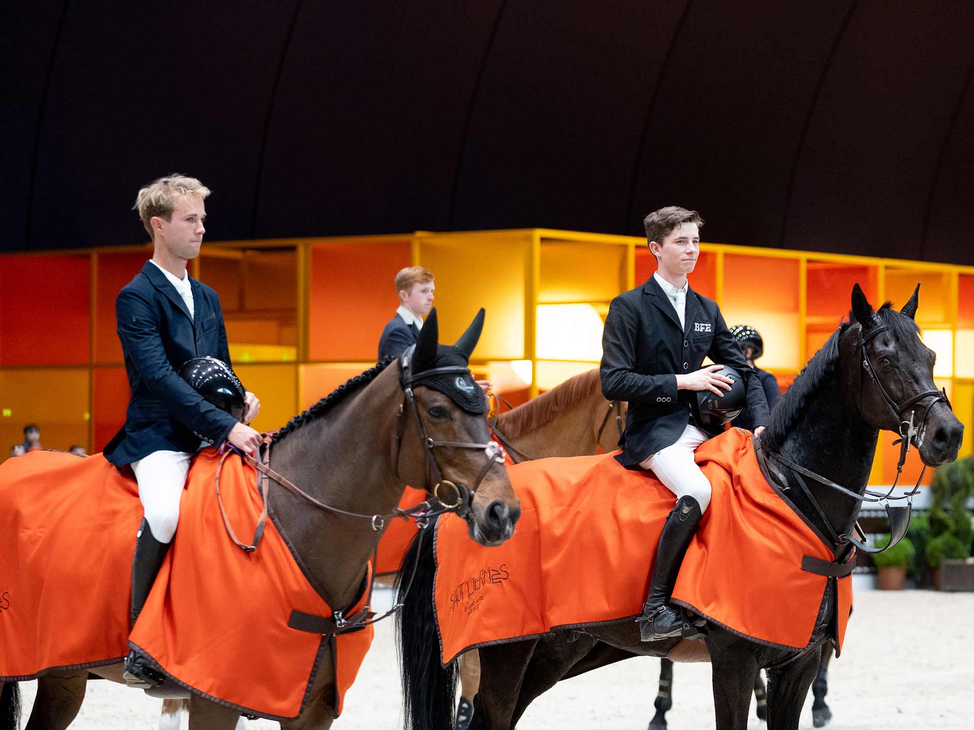 Thibeau SPITS (BEL) - Juragold Bormes / Gilles THOMAS (BEL) - Jetric Van Beek Z - LES TALENTS HERMÈS CSIU25-A Jessica Rodrigues @ Hermès 2022