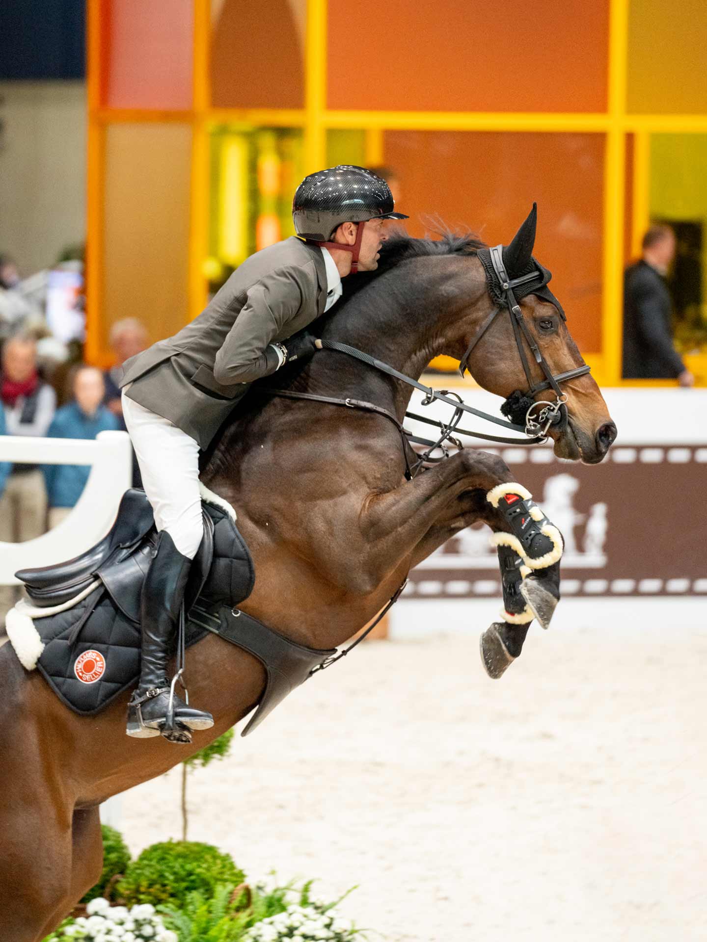 Simon Delestre (FR) - Cayman Jolly Jumper - Le Saut Hermès CSI 5* Jessica Rodrigues @ Hermès 2022