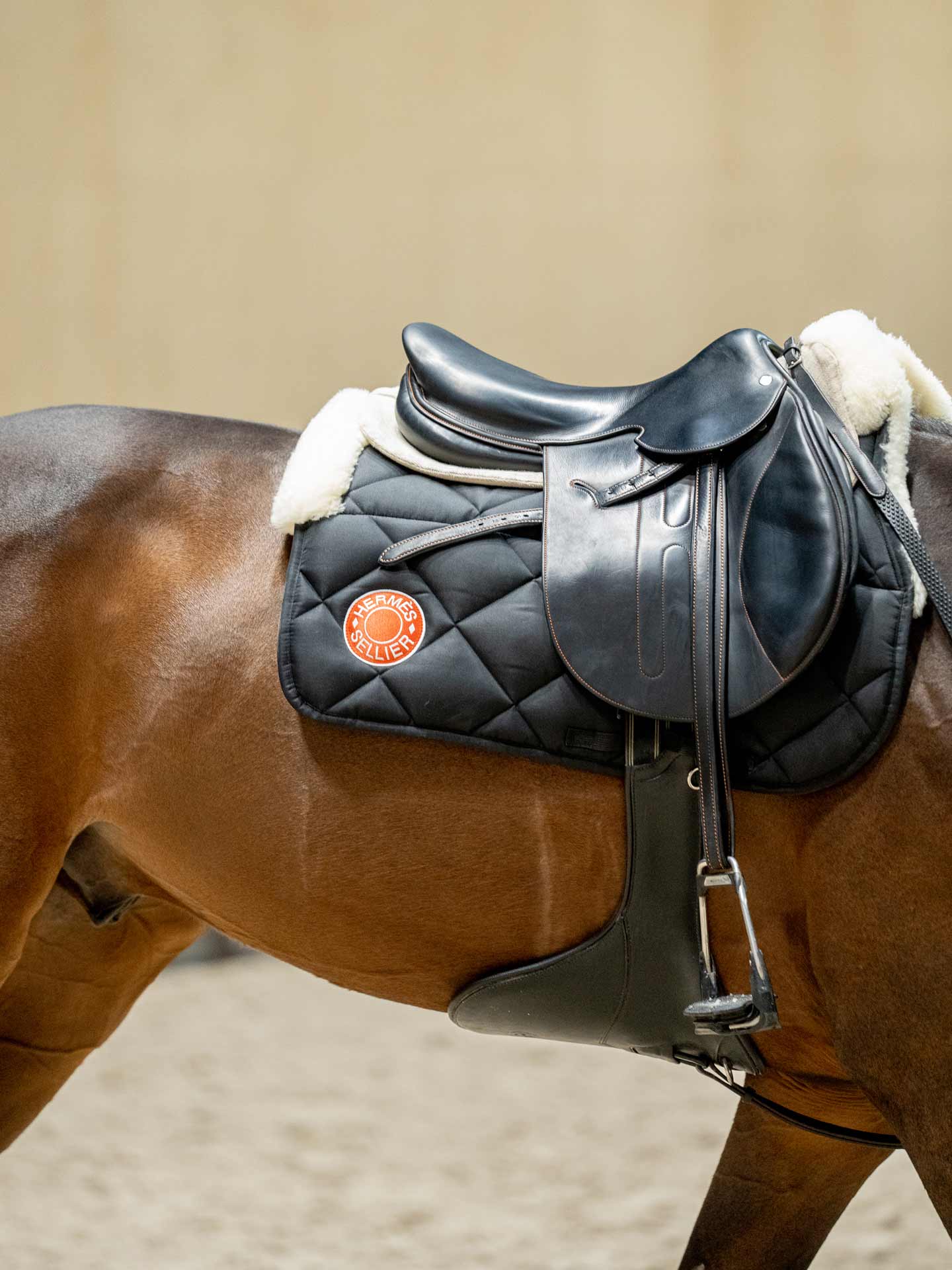 Saut Hermès au Grand Palais Éphémère 2022 Jessica Rodrigues @ Hermès 2022