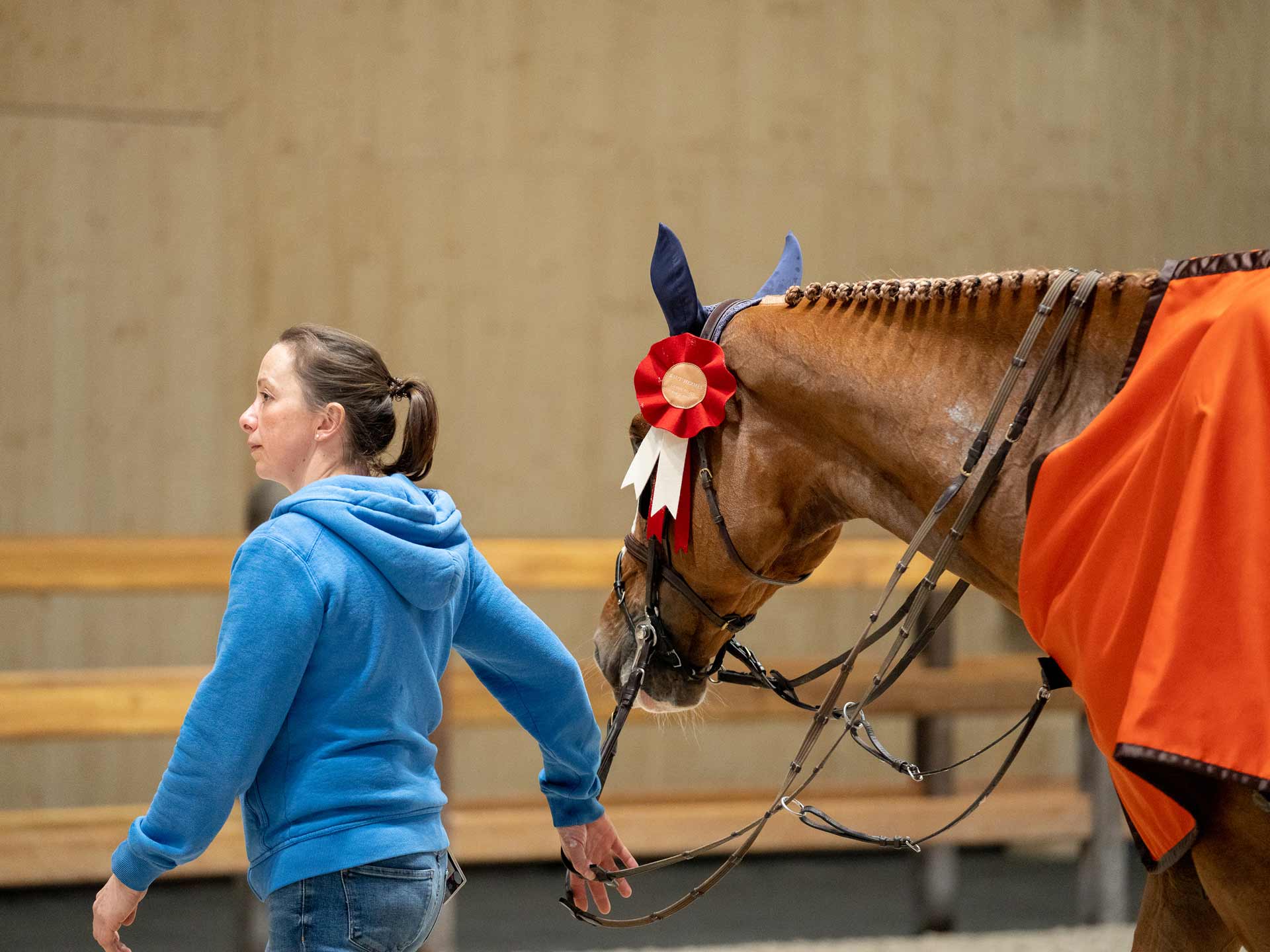 Saut Hermès au Grand Palais Éphémère 2022 Jessica Rodrigues @ Hermès 2022