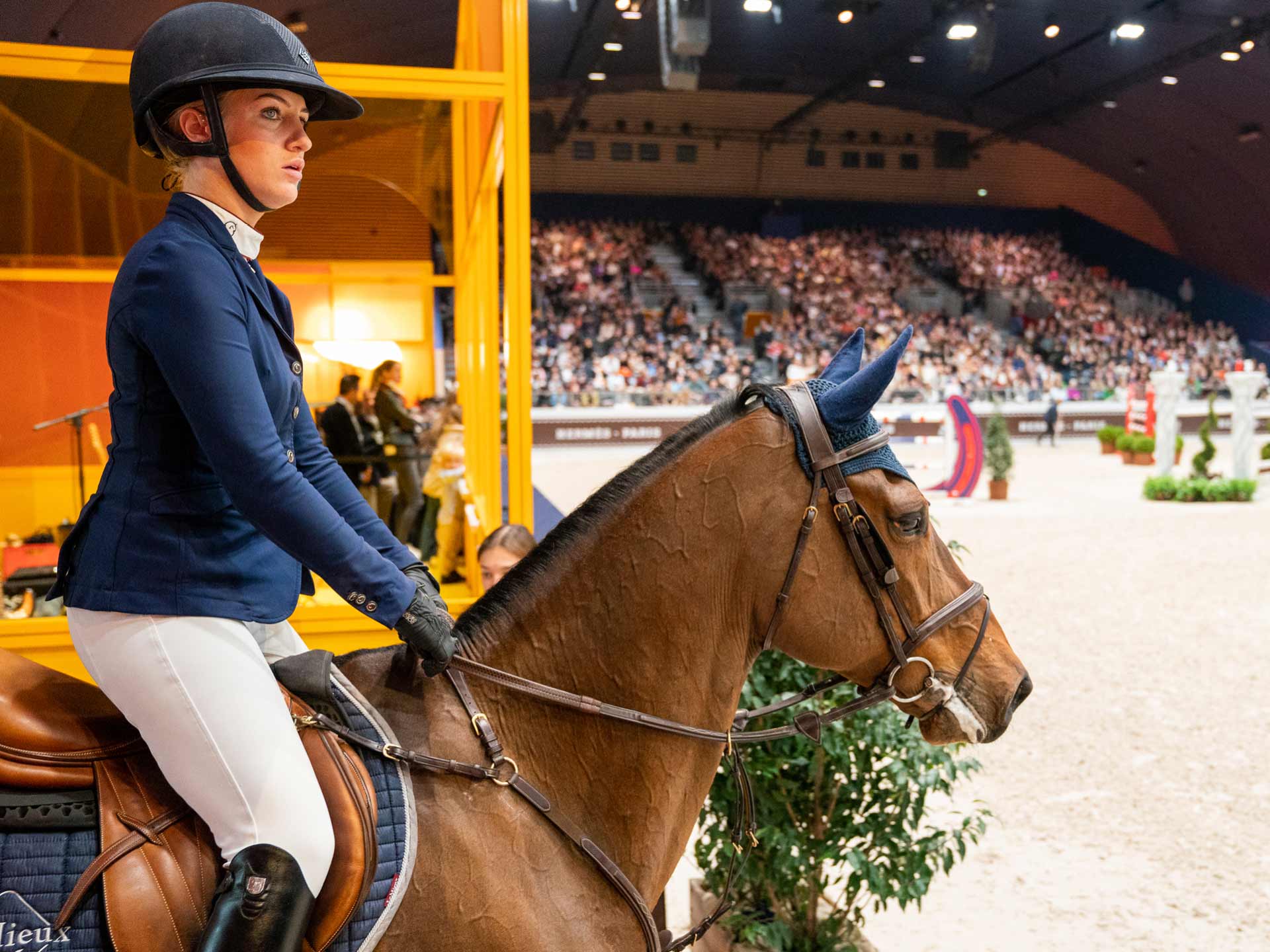 Lily Atwood (GB) - Cor-Leon V. Vlierbeek Z - PRIX HERMÈS SELLIER CSI 5* Jessica Rodrigues @ Hermès 2022