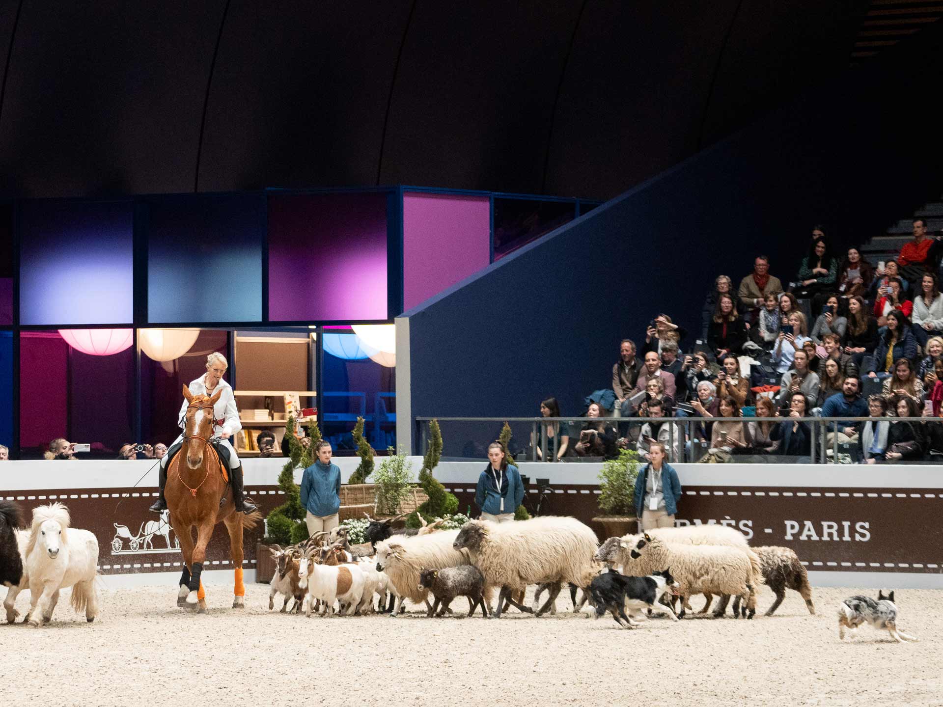Saut Hermès au Grand Palais Éphémère 2022 Jessica Rodrigues @ Hermès 2022