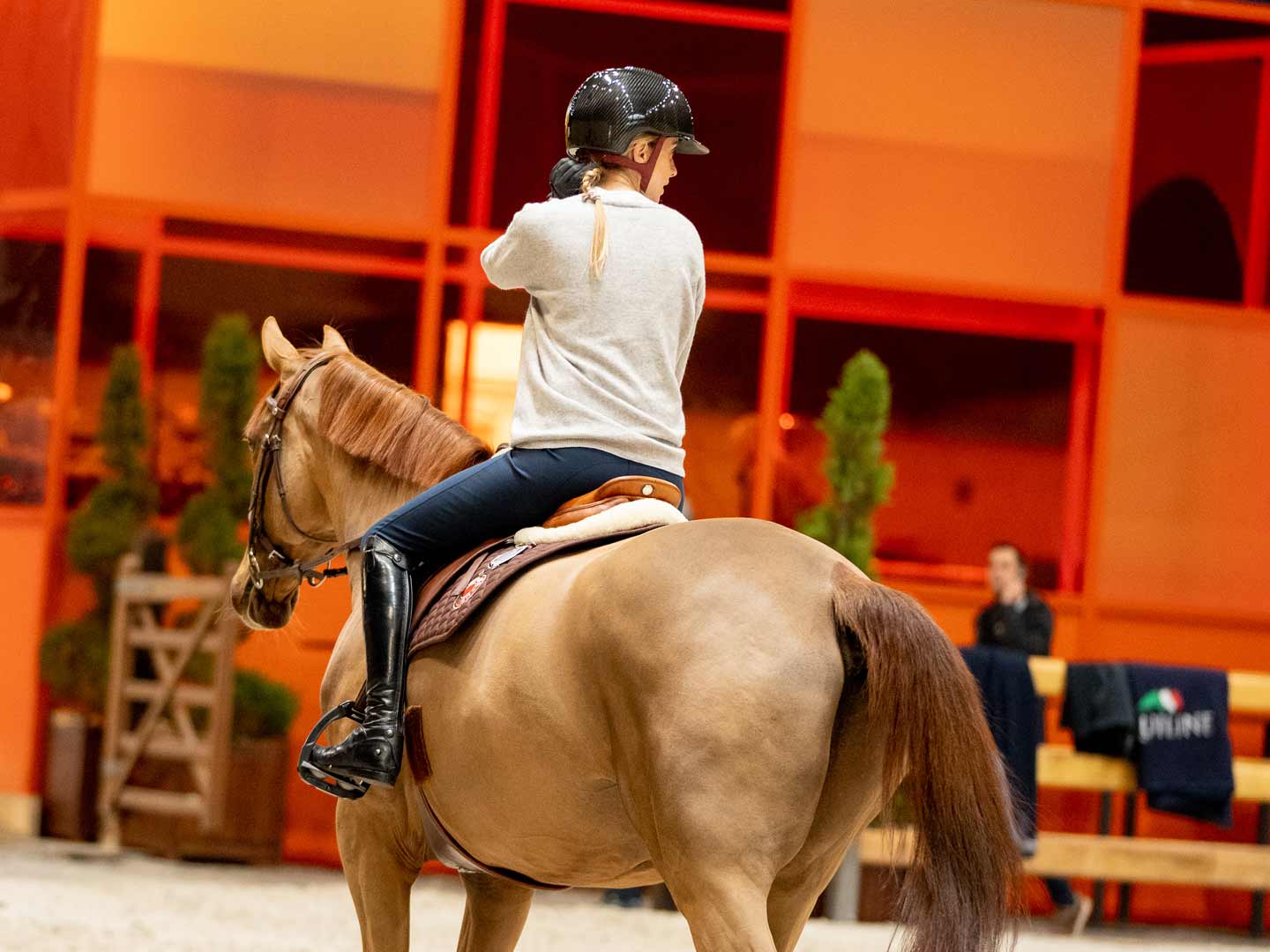 Saut Hermès au Grand Palais Éphémère 2022 Jessica Rodrigues @ Hermès 2022