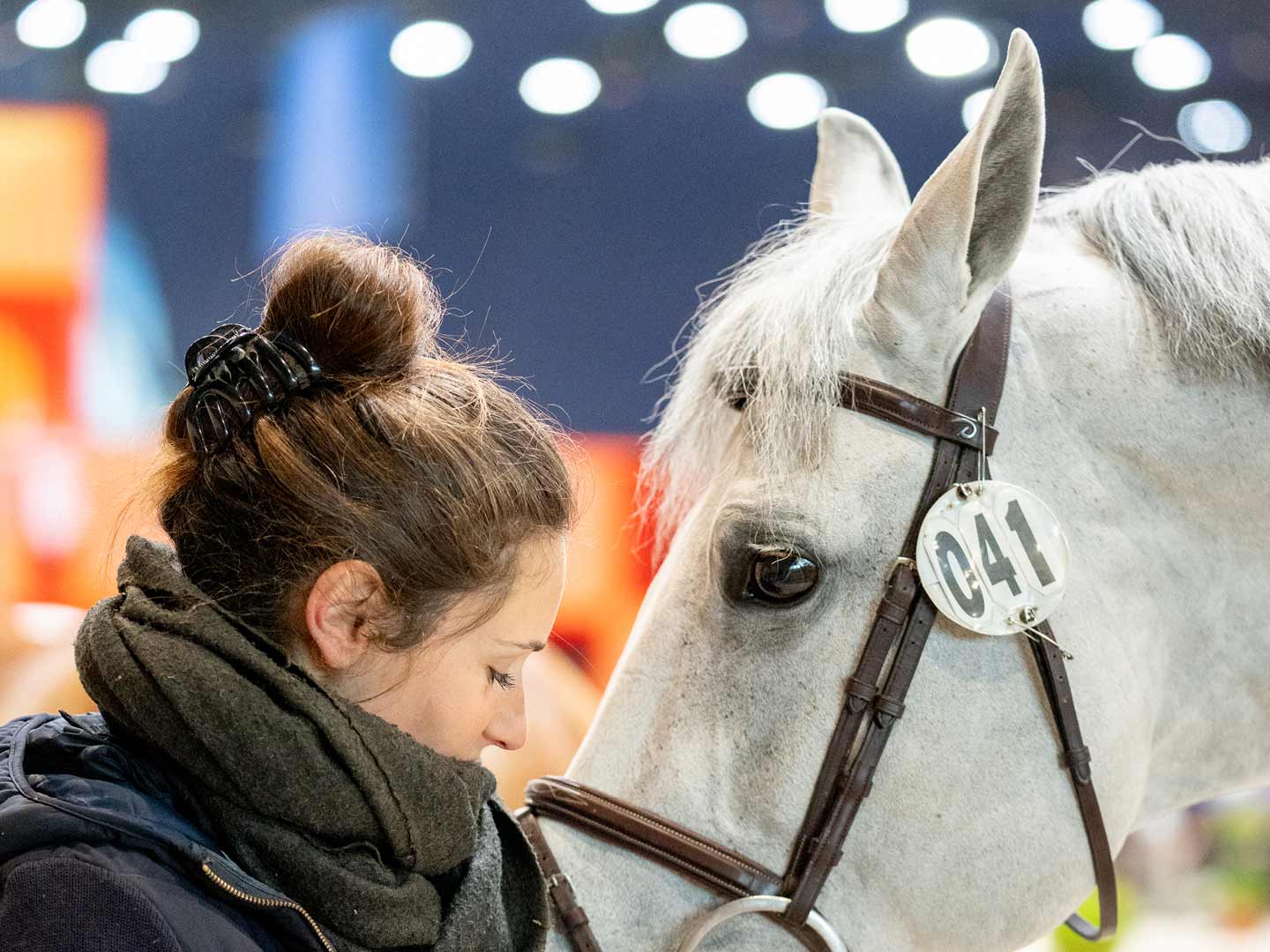 Saut Hermès au Grand Palais Éphémère 2022 Jessica Rodrigues @ Hermès 2022