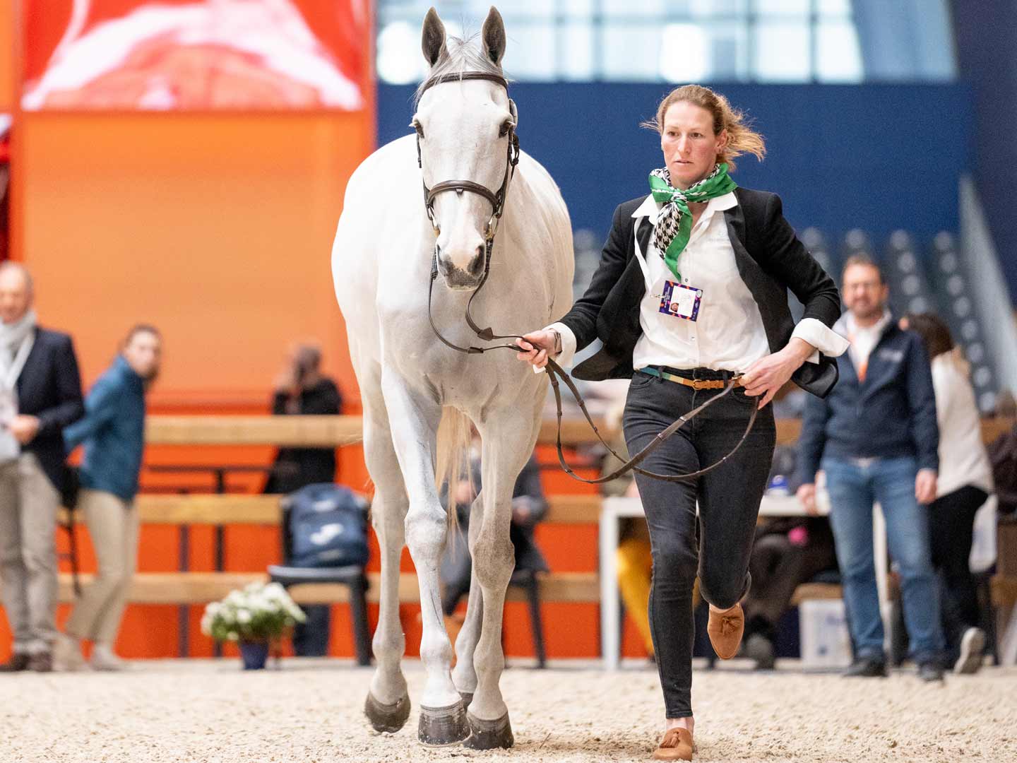 Saut Hermès au Grand Palais Éphémère 2022 Jessica Rodrigues @ Hermès 2022