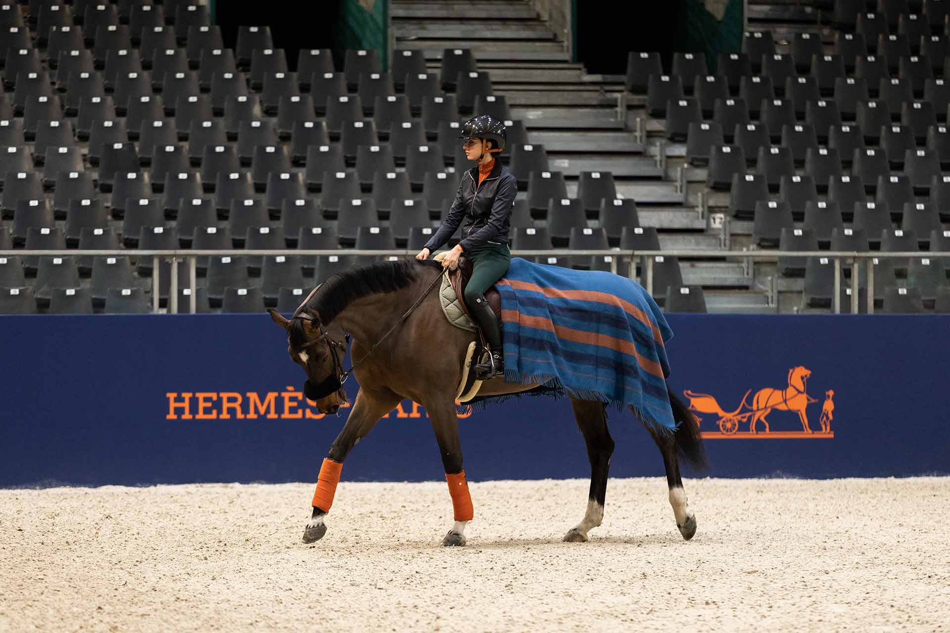 Saut Hermès au Grand Palais Éphémère 2023 Madeleine D. Bergsjø @ Hermès 2023