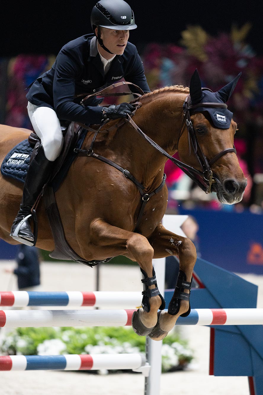 Max Kuehner - Ein Coriolis des Isles - PRIX DU GRAND PALAIS CSI 5* Madeleine D. Bergsjø @ Hermès 2023