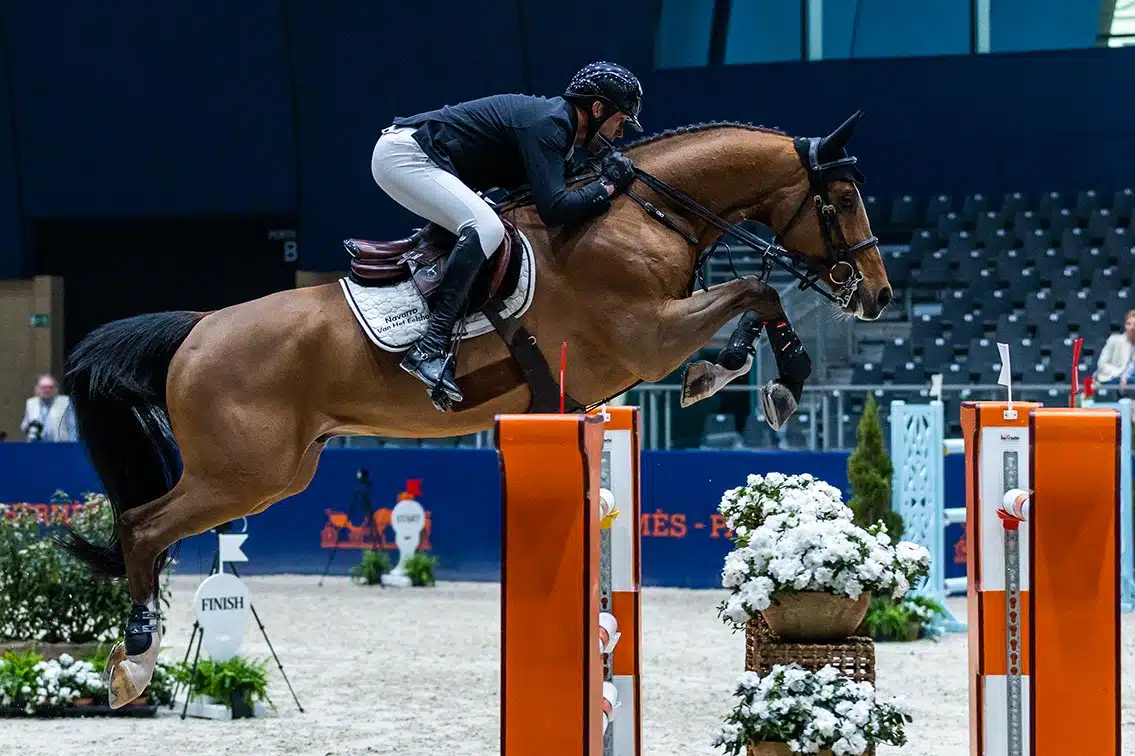RIK HEMERYCK - NAVARRO VAN HET EELSHOF - PRIX DE LA VILLE DE PARIS CSI 5* Madeleine D. Bergsjø @ Hermès 2023