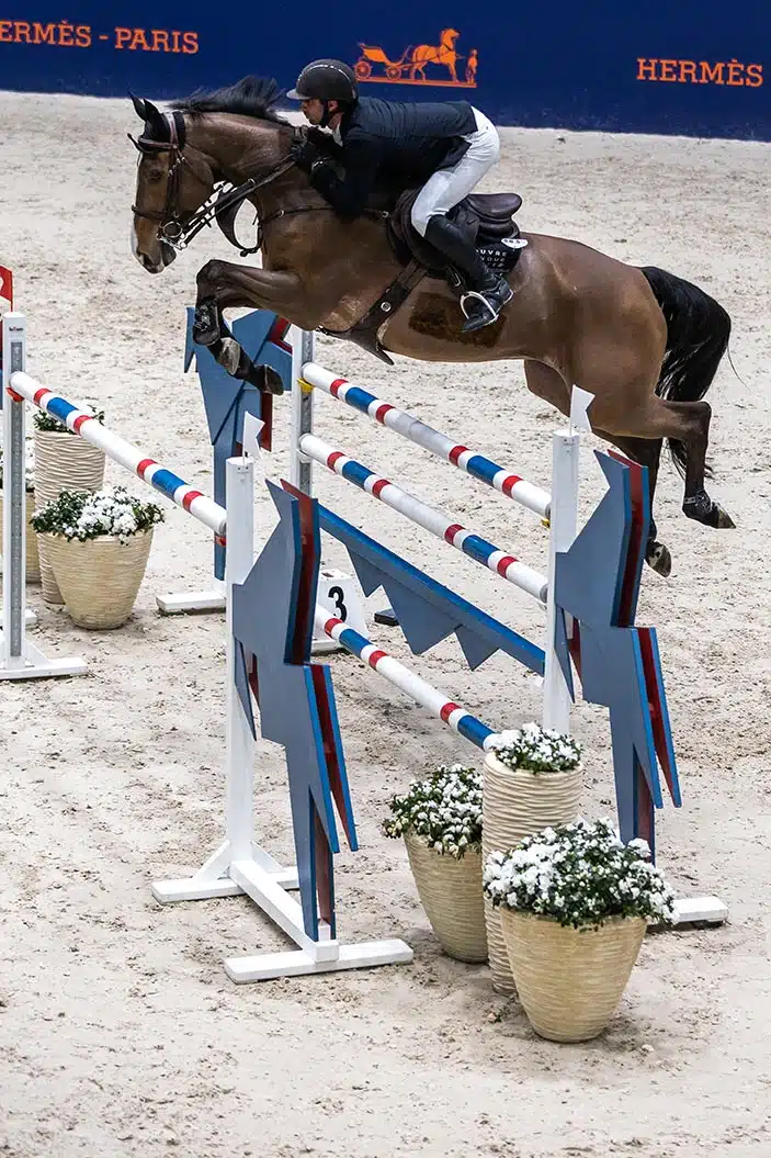 Julien Anquetin - Blood Diamond - PRIX HERMÈS SELLIER CSI 5* Madeleine D. Bergsjø @ Hermès 2023