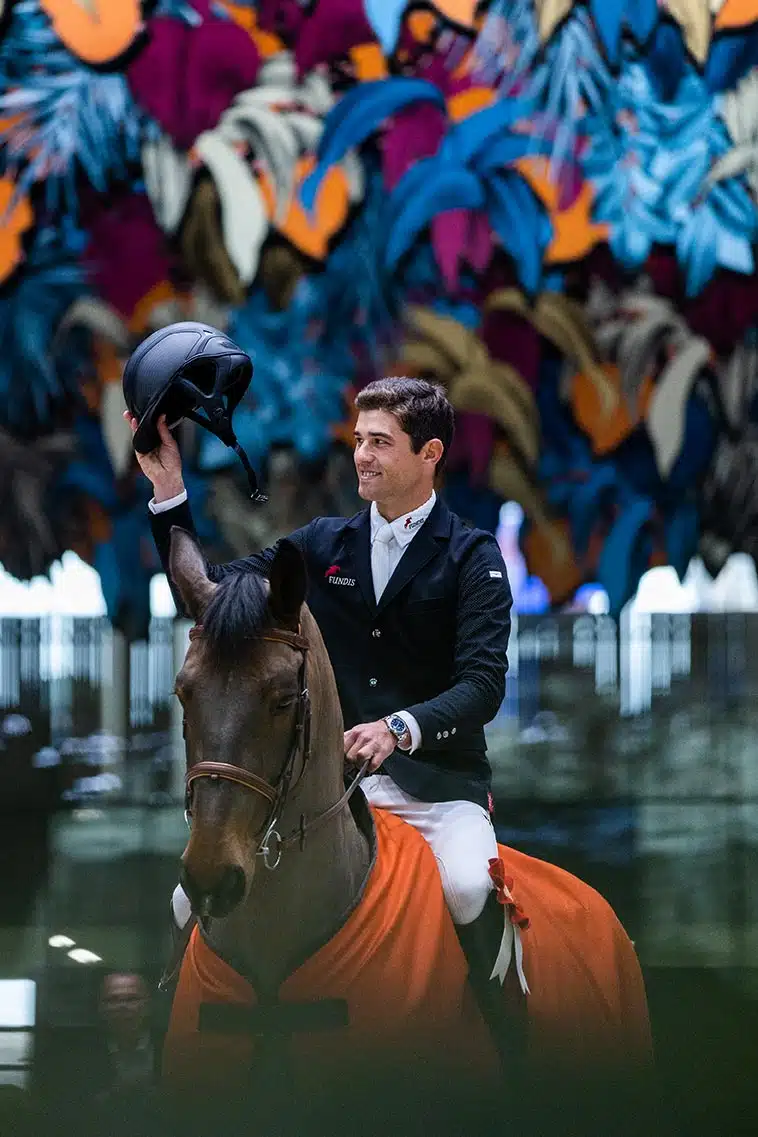 Victor Bettendorf - Big Star des Forets - PRIX DU GRAND PALAIS CSI 5* Madeleine D. Bergsjø @ Hermès 2023
