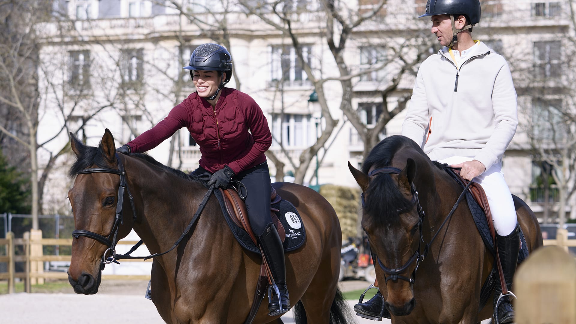 Saut Hermès at the Grand Palais Éphémère 2024 Jessica Rodrigues @ Hermès 2024