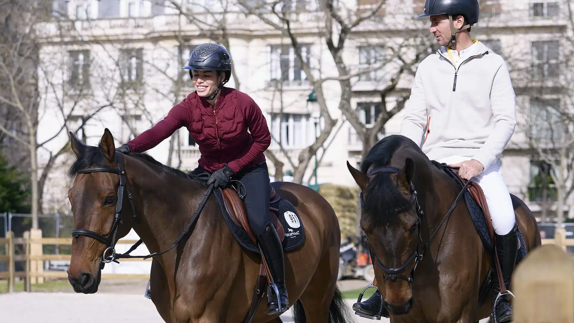 Saut Hermès au Grand Palais Éphémère 2024 Jessica Rodrigues @ Hermès 2024