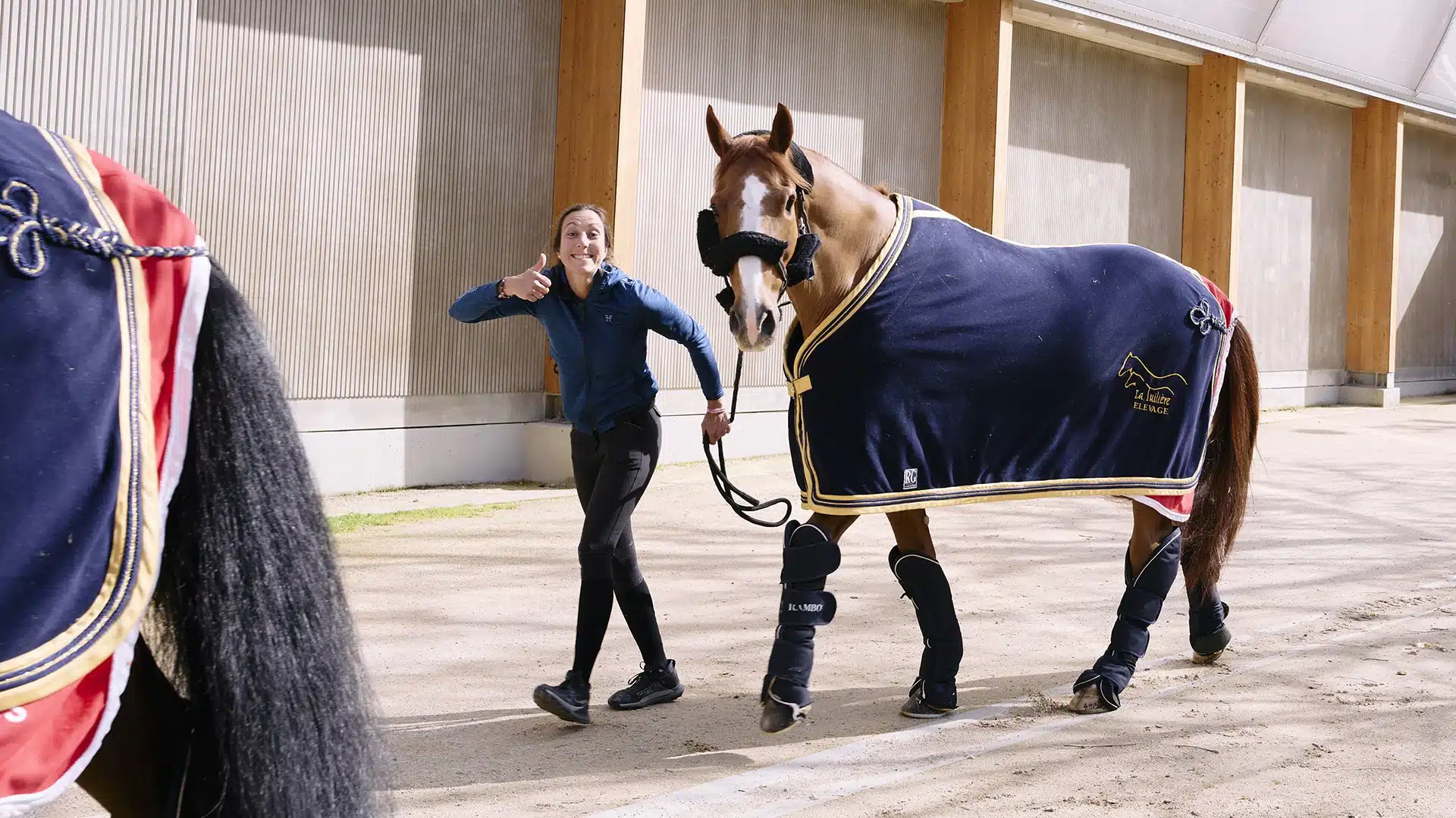 Saut Hermès au Grand Palais Éphémère 2024 Jessica Rodrigues @ Hermès 2024