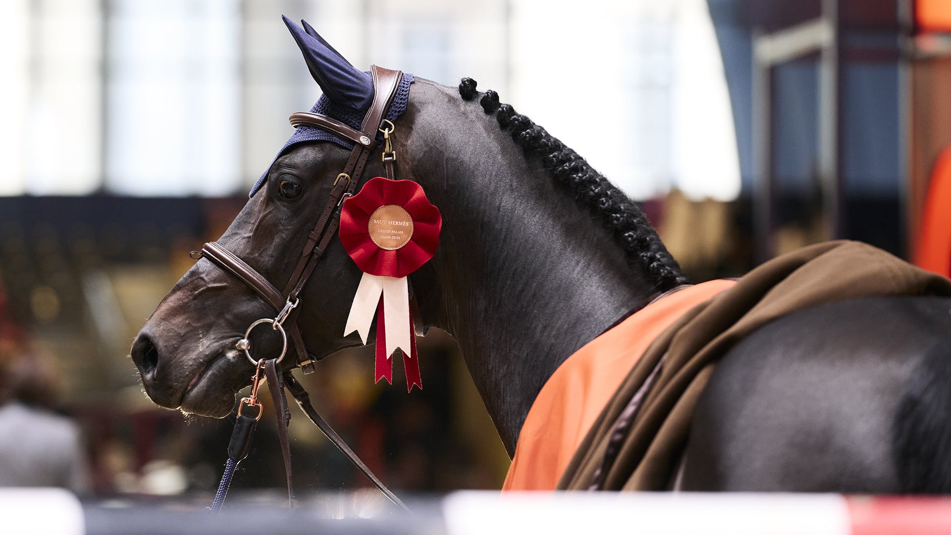 Saut Hermès at the Grand Palais Éphémère 2024 Jessica Rodrigues @ Hermès 2024