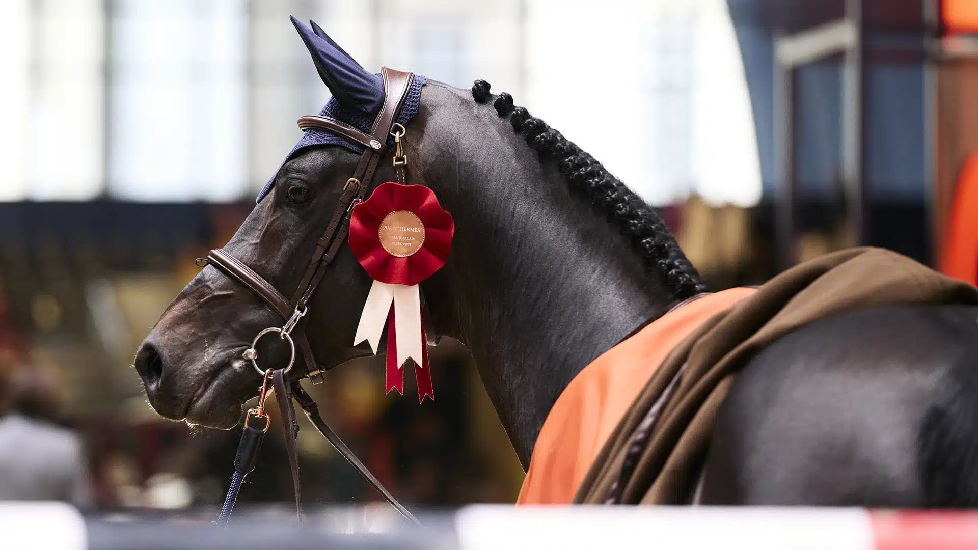 Saut Hermès au Grand Palais Éphémère 2024 Jessica Rodrigues @ Hermès 2024
