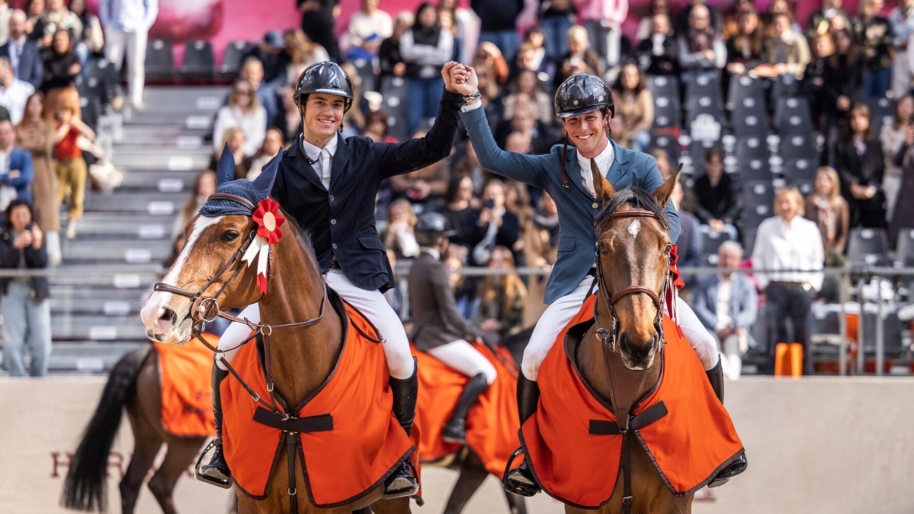 N°2 by team - Léon PIEYRE et Bryan SMITS - Les talents Hermès CSI U25 Madeleine Bergsjo @ Hermès 2026